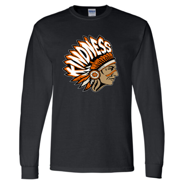 Kindness Warrior - DryBlend® 50/50 Long Sleeve T-Shirt Thumbnail